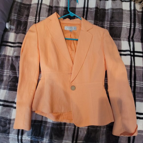 Peach Tahari blazer - Picture 1 of 3